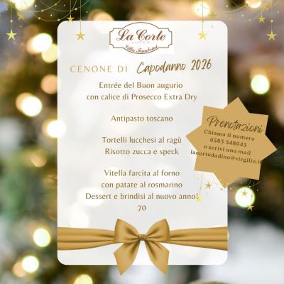 Cenone di Capodanno 2026